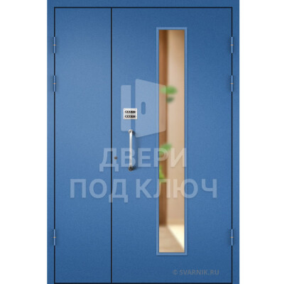 Подъездная остекленная дверь ДПК-13761